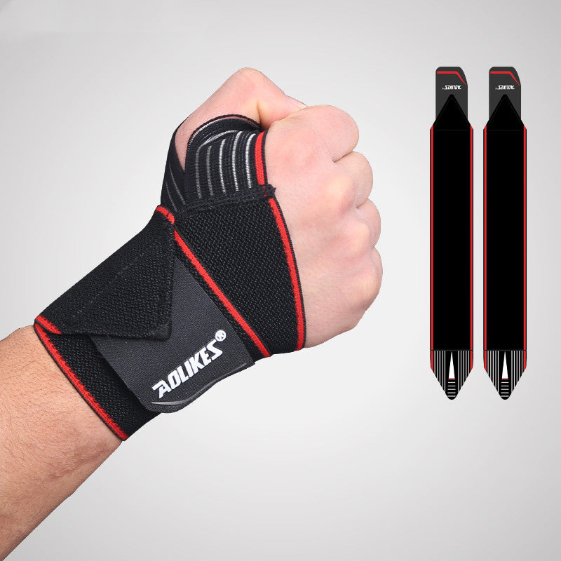 Adjustable wrist support bandage