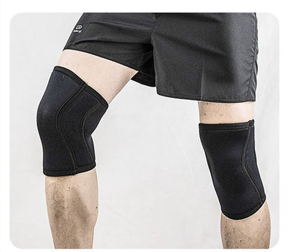 Knee sleeves pair on white background all sizes
