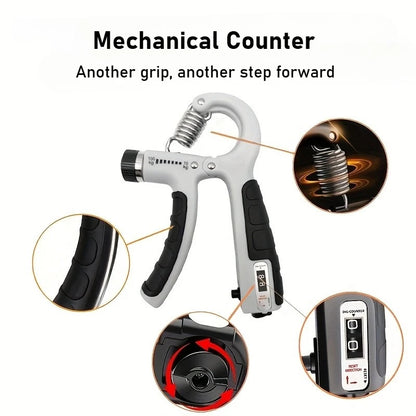 Adjustable Grip Strength Trainer | Forearm & Hand Strengthener