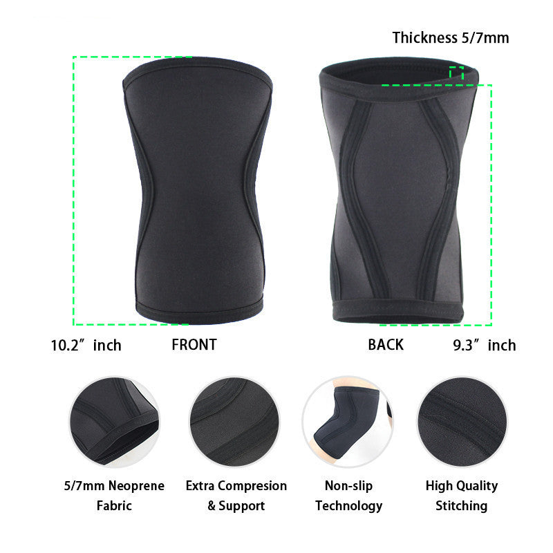 Knee sleeves for squats and heavy leg training