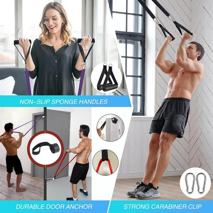 Pro-Fit resistance bands set - 5 resistance levels