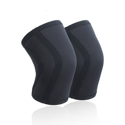 Knee sleeve side profile for powerlifting and leg press